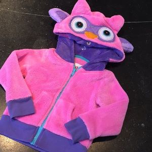 Kids fleece monster hoodie